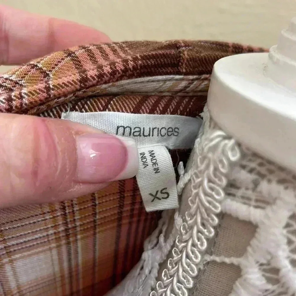 🍁 Maurices flannel kimono - Picture 5 of 7